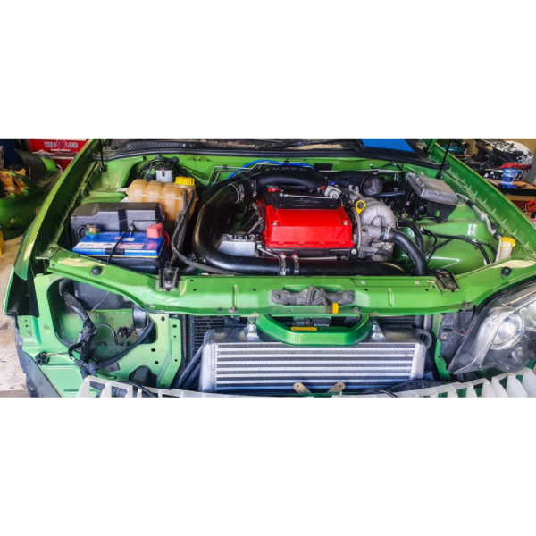 ANTZ-BFSTG2CORE1 $1160 ANTZ Stage 2 Intercooler Race Edition FPV Falcon BA BF XR6 Turbo F6 $1160 Proven to effectively reduce air temperature’s for high performance applications while utilising factory intercooler mounting points for easy installation/fitment. 500 x 370 x 80mm thick bar and plate intercooler. Tig welded construction. Raw aluminium finish. Mounts using factory mounting points for an easier fitment. Intercooler end tanks utilize a 3″ inlet & outlet. -- The ANTZ performance Race Edition inter