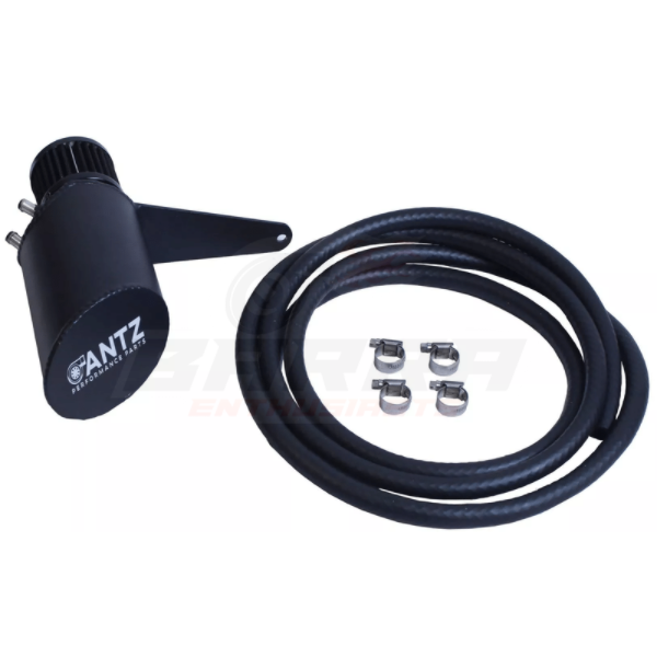 ANTZ-xr6cc1 $299.9 Catch Can Street Kit (Rubber Hose) Suits Ford BA BF FG FGX $299.9 Cleaner combustion Prevent oil contamination in intercooler piping. Prevent oil from coating intake and turbo charger Washable air filter. -- Having a catch can is incredibly important for longevity in turbo charged vehicles and performance, preventing oil vapours from entering your intake and lowering the octane of fuel, our catch can are designed to work helping prevent blow by, this is when with boosted motors, oil pass