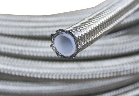 200 SERIES PTFE TELFON HOSE - STAINLESS STEEL BRAID