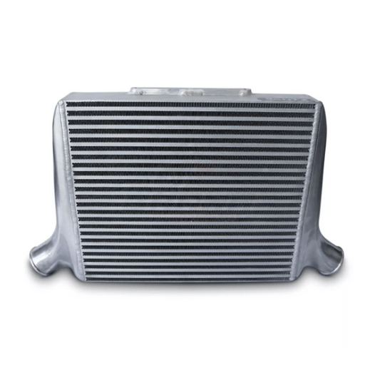 ANTZ-S3CIC-FGX $1799.9 Stage 3 Competition Intercooler Core Suits Ford FG/FGX Falcon Turbo $1799.9 Dimensions of bar & plate core: 500 x 420 x 100mm. TIG welded construction Raw aluminium finish. 3″ (76mm) inlet and outlet end tanks. Proven to effectively reduce air temperatures for a high performance application. All necessary hardware and brackets included for an easier installation and fitment Intercooler core is approximately 14kg. Please note: As for most Stage 3 intercoolers on the current market, cu