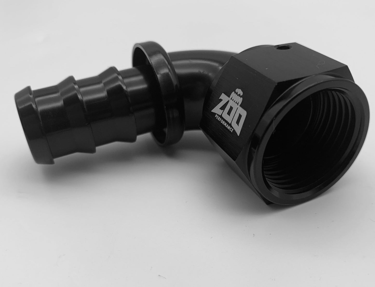 90 DEG PUSH LOCK HOSE END