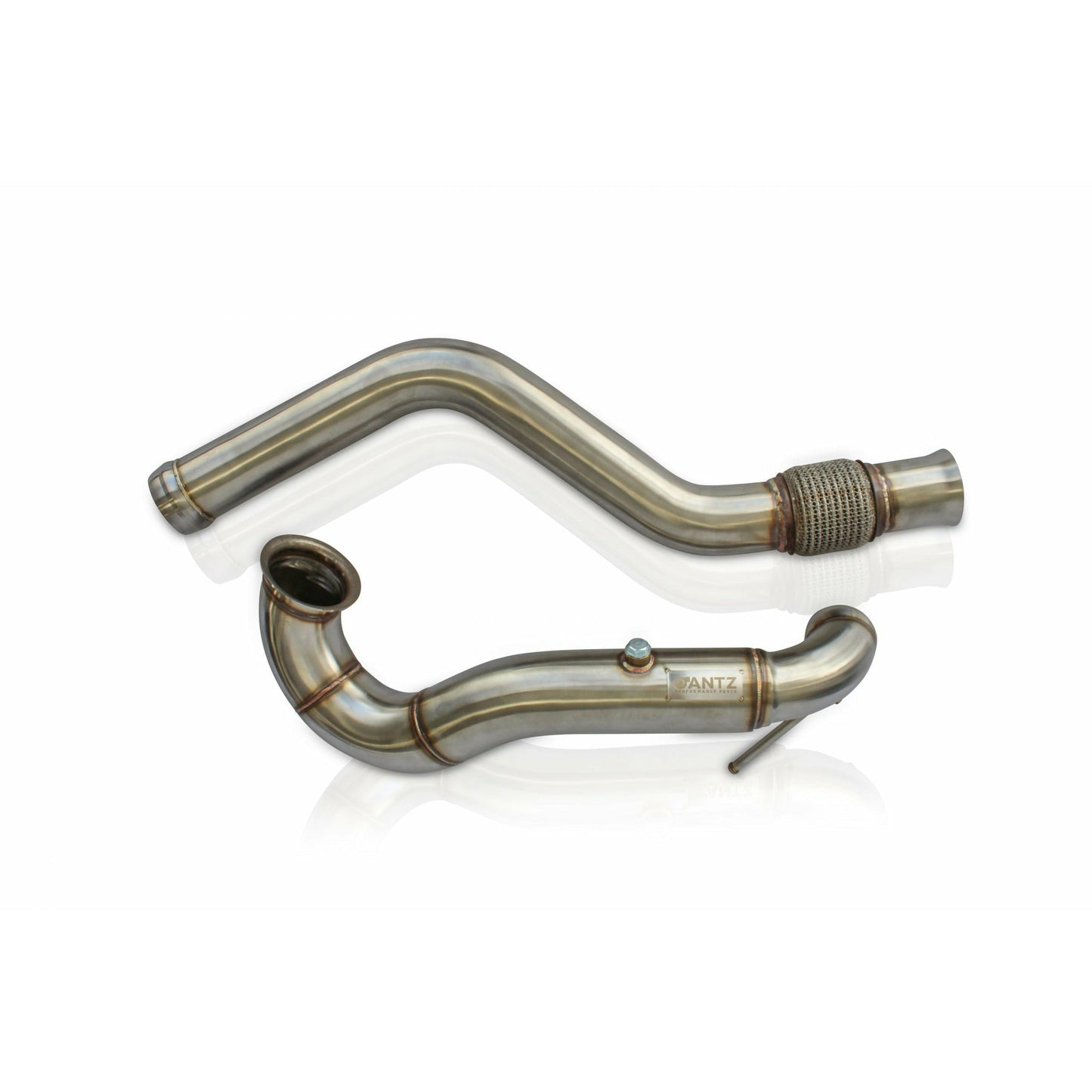 Mercedes Benz 3.5" Race (Decat) Downpipe Mercedes A45 CLA 45 AMG W176