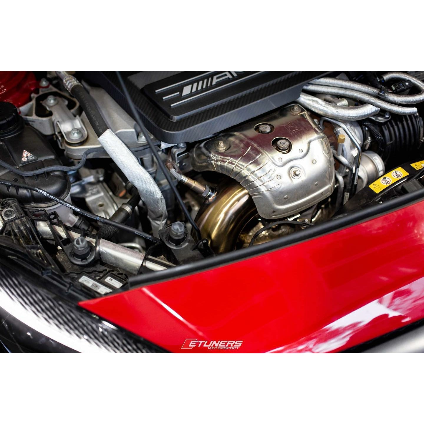 Mercedes Benz 3.5" Race (Decat) Downpipe Mercedes A45 CLA 45 AMG W176