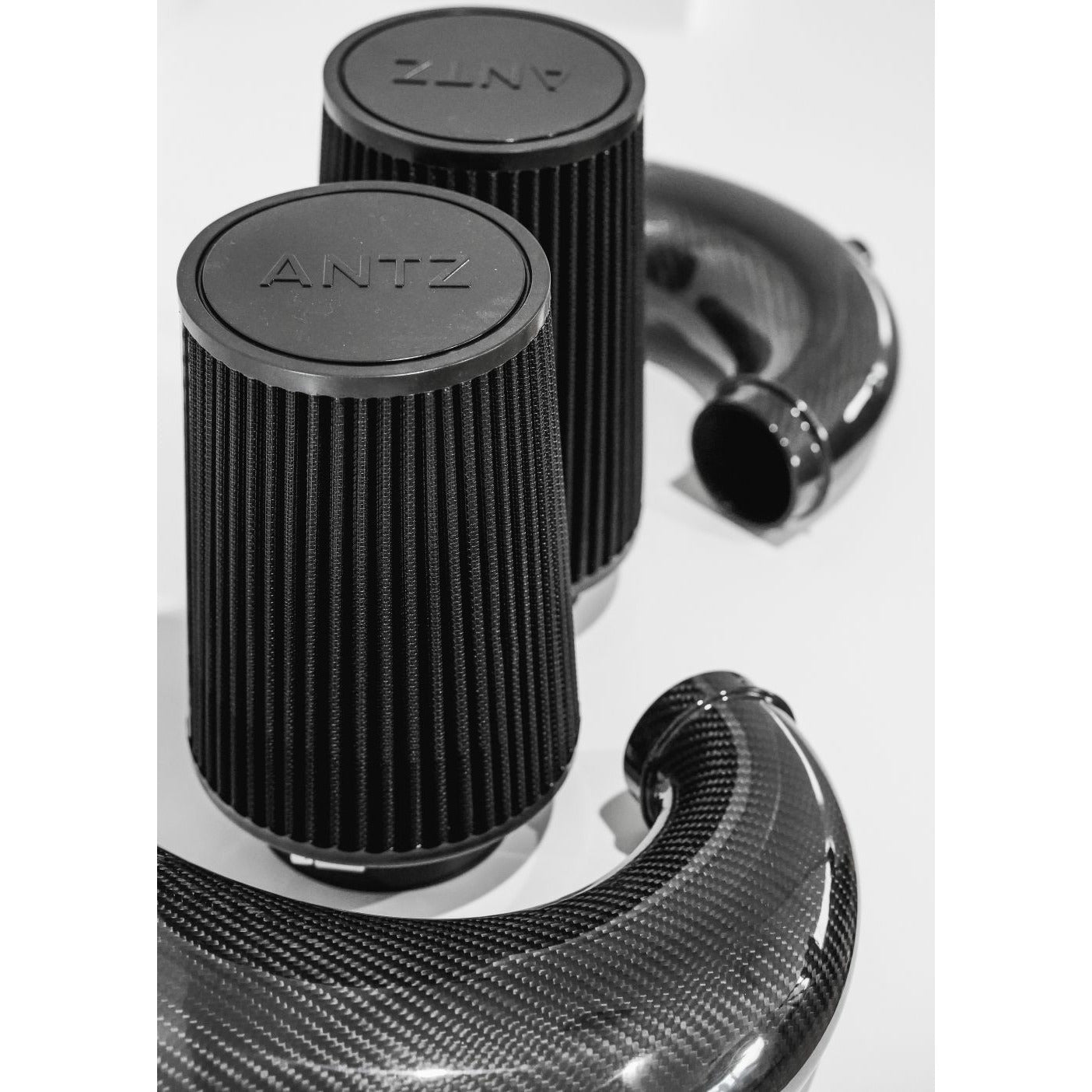 Mercedes Benz W205 C63 C63S M177 GLC63 3.5" Carbon Cold Air Intake Kit 2015 2016 2017 2018 2019 2020