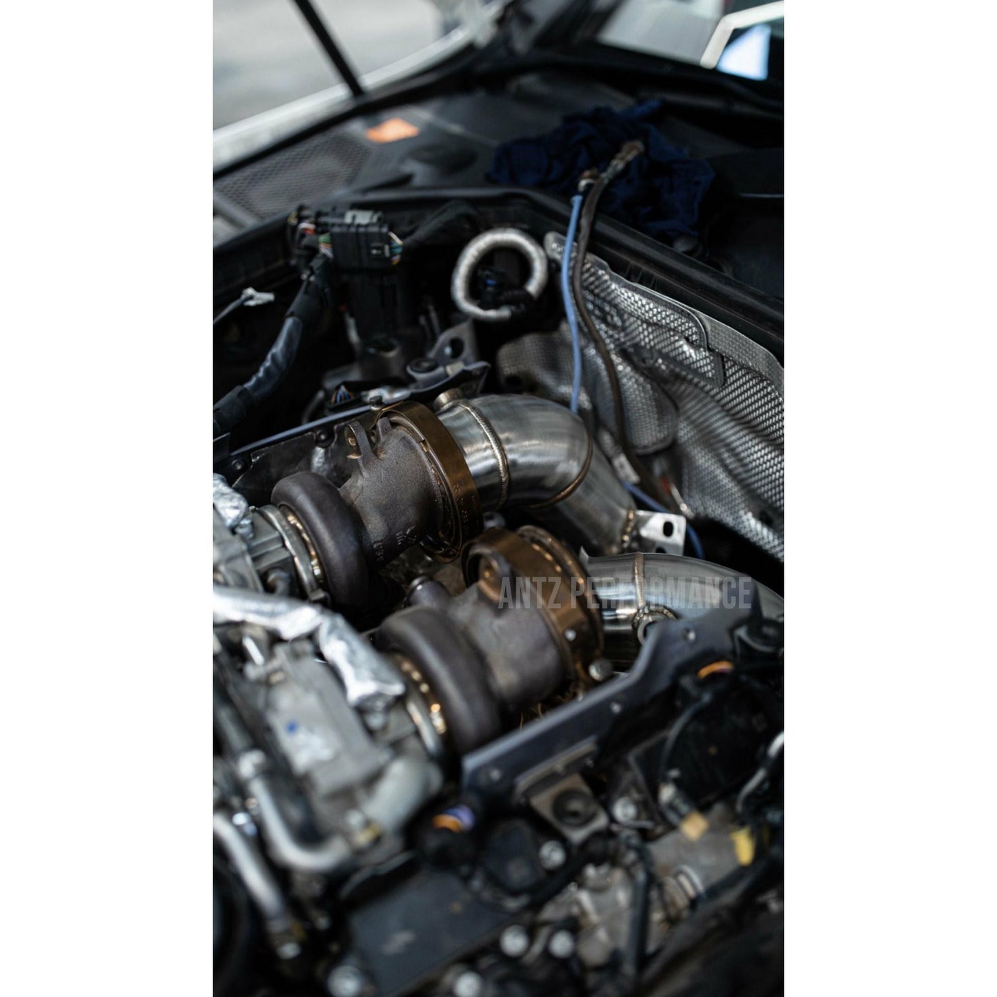 Mercedes Benz 2015+ C63 Performance Downpipes C63S AMG Down pipe Cat C Class