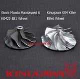 Kinugawa Upgrade Billet Turbocharger MAZDA Mazdaspeed 3 6 MPS MZR DISI 2.3L CX7 CX9 K04 350HP
