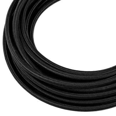 100 SERIES CUTTER HOSE - BLACK NYLON BRAIDED