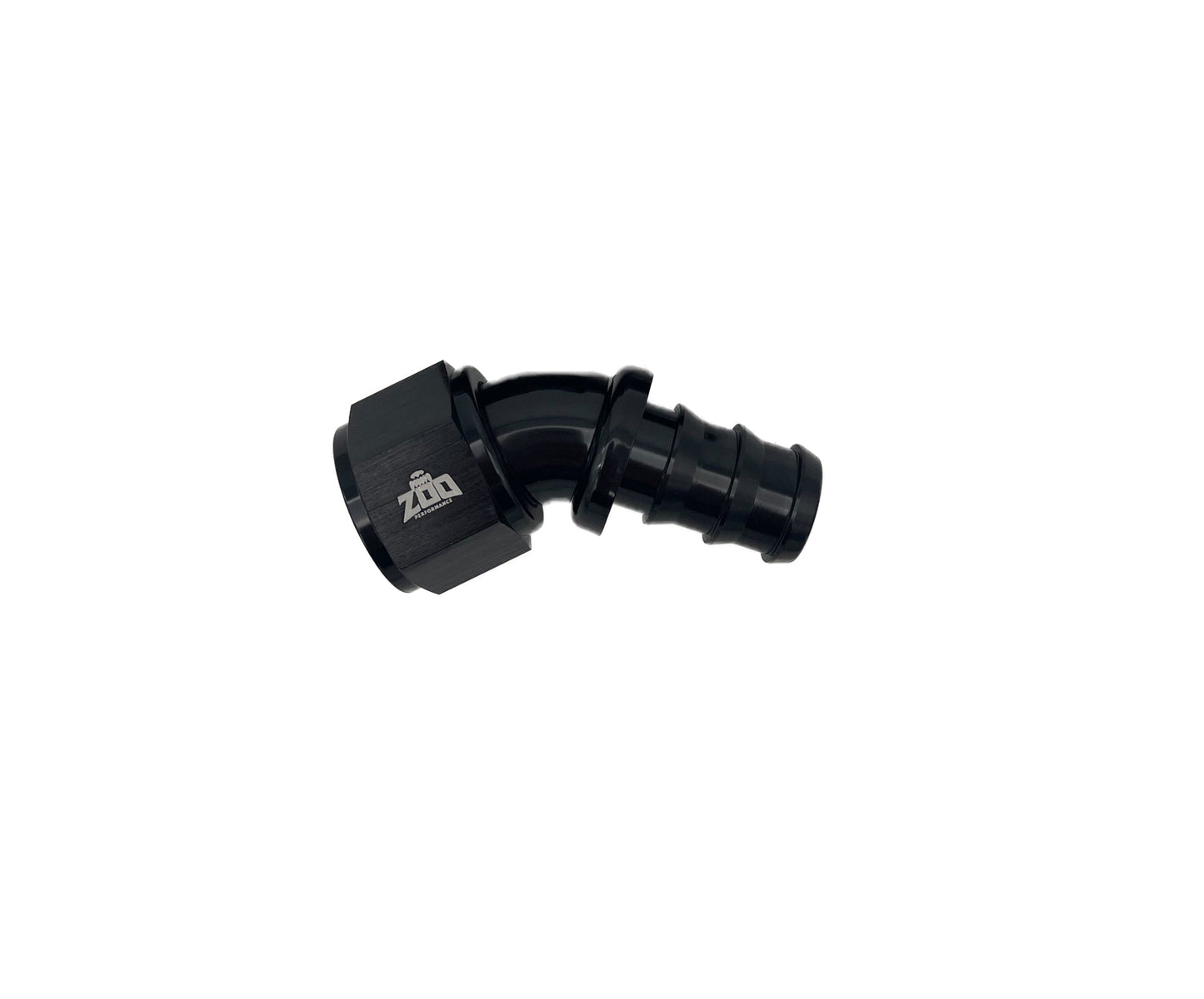 45 DEG PUSH LOCK HOSE END
