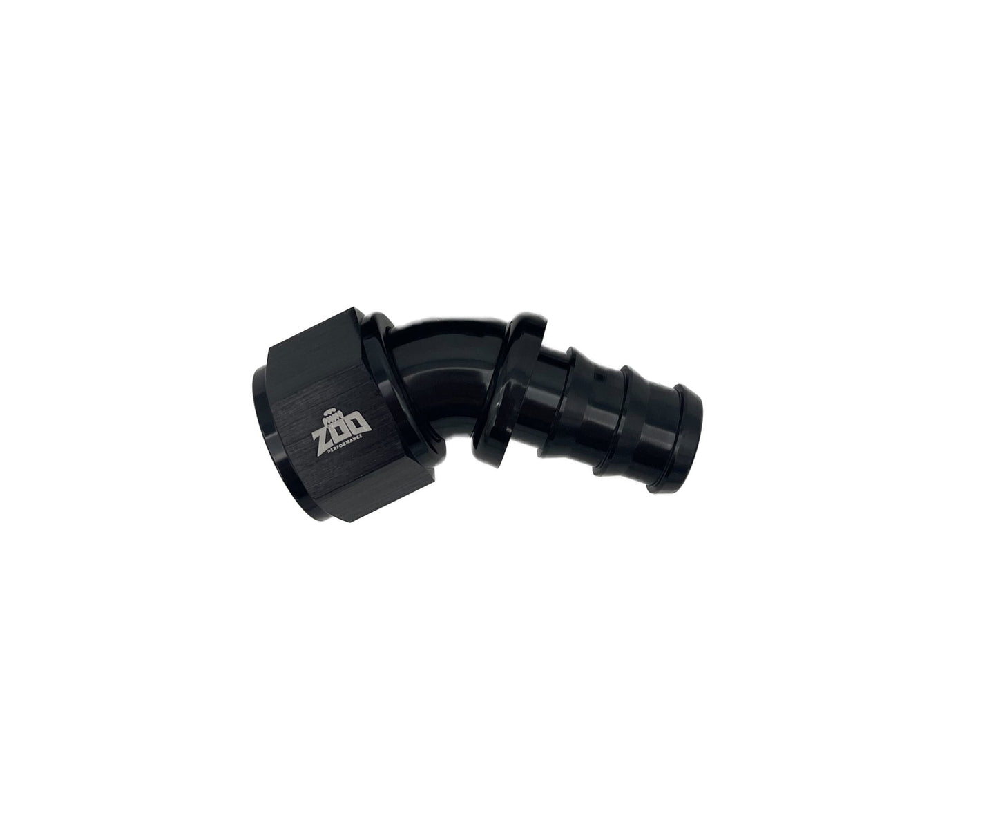 45 DEG PUSH LOCK HOSE END