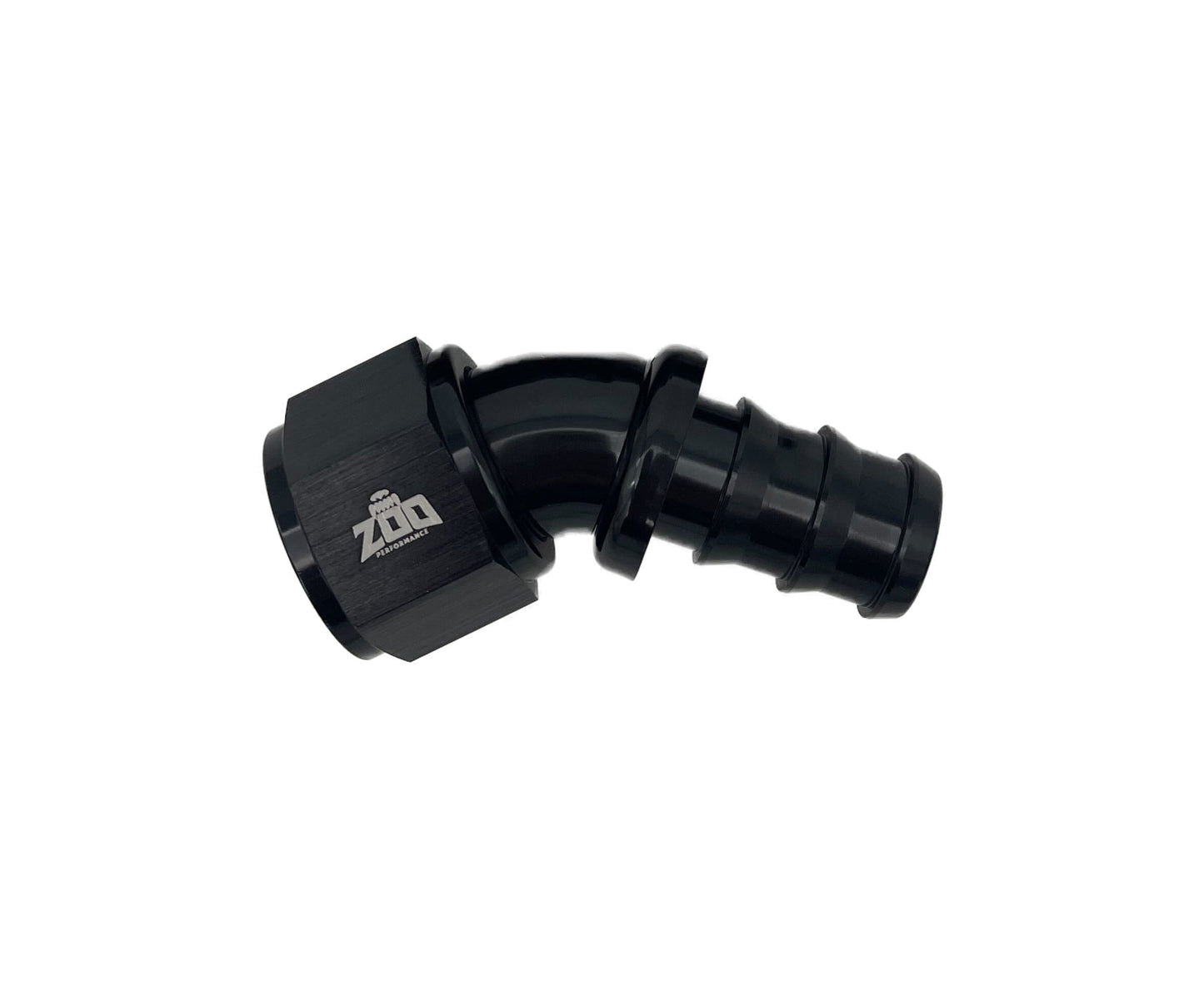45 DEG PUSH LOCK HOSE END