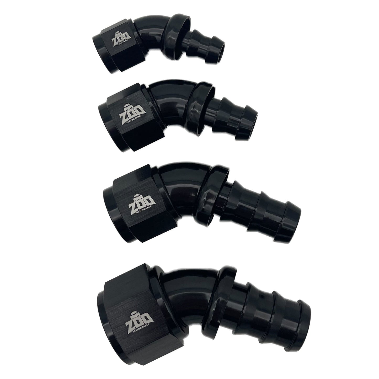 45 DEG PUSH LOCK HOSE END