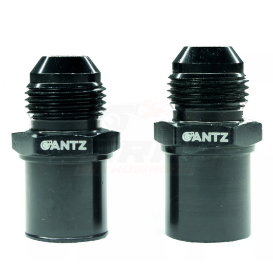 ANTZ-RCBAF $39.9 Rocker Cover Breather Adapter Fittings AN-8 Push In Ford Barra BA BF FG -8AN BLACK Turbo XR6 $39.9 Both Front and rear Rocker Cover Breather Adapters to suit Ford Barra BA BF FG Falcon 4L DOHC (Front & Rear) Black anodised high quality fittings ideal for catch can setups. Push in diameters (Front: 20mm + Rear: 20.5mm) -- Both Front and rear Rocker Cover Breather Adapters to suit Ford Barra BA BF FG Falcon 4L DOHC (Front & Rear) Black anodised high quality fittings ideal for catch can setup