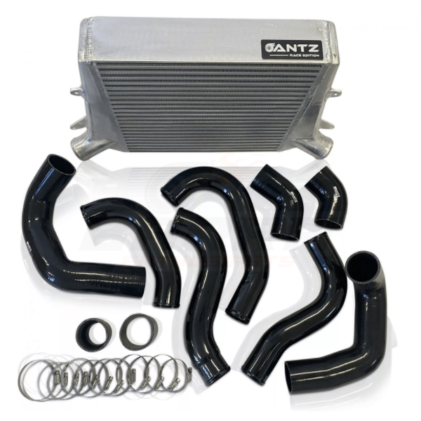 AZ-FGXS2IK-B $1790 Turbo Stage 2 Intercooler Kit Bundle Suits Ford FG FGX Falcon $1790  KIT INCLUDES: FG/FGX Stage 2 Intercooler Core FG/FGX Stage 2 Intercooler piping kit FG/FGX Throttle Body elbow kit (not pictured) -- Lets face it, ‘Street’ size intercoolers are a minor upgrade over your stock intercooler, so much so; we recommend to go straight to a race core (aka Stage 2 intercooler). We have used our FG race edition intercooler on a FG XR6 turbo producing 518.6rwkw (approx 700rwhp) on a mainline dyno,