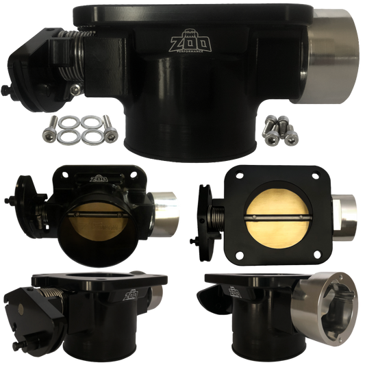 NISSAN S13 SR20 76MM BLACK THROTTLE BODY