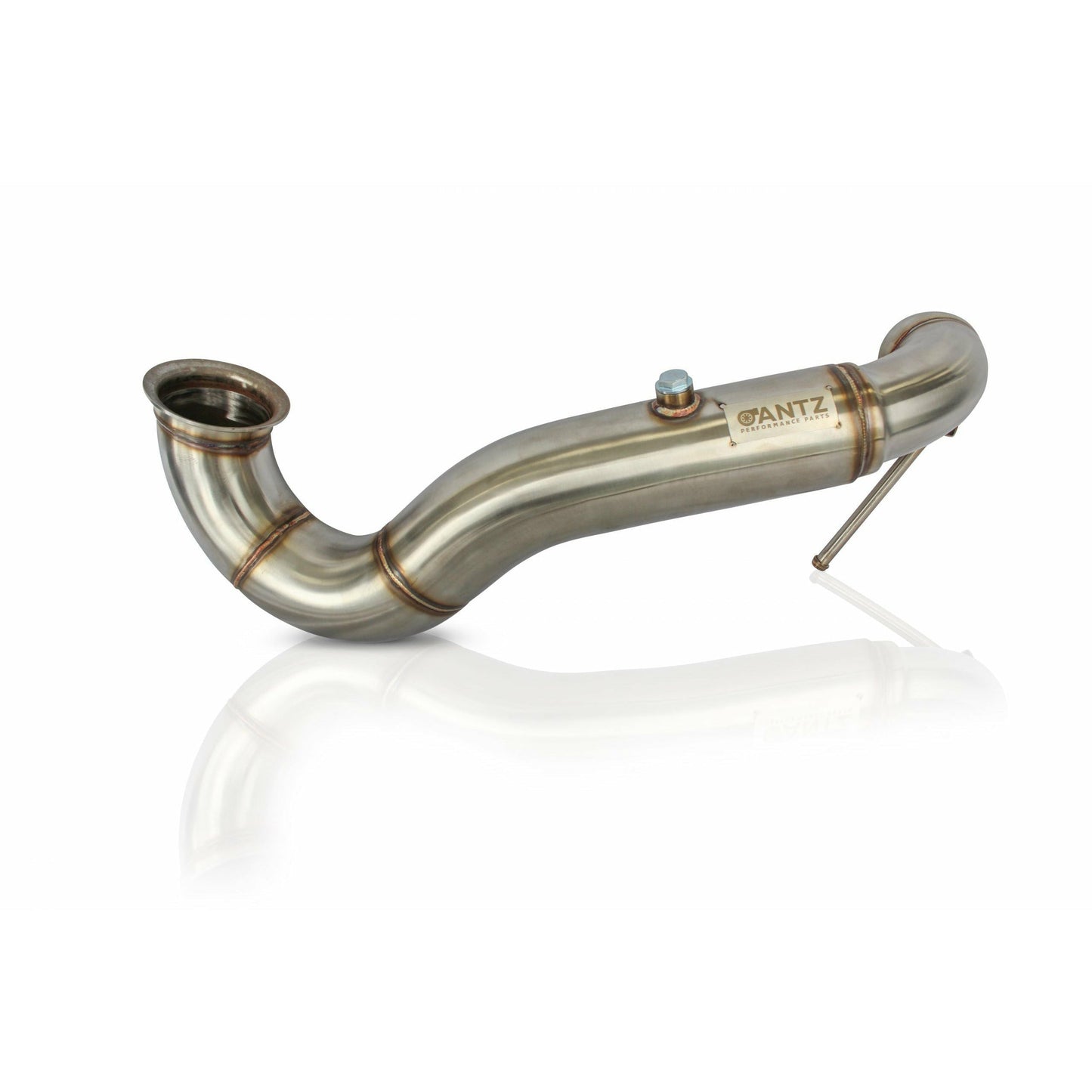 Mercedes Benz 3.5″ Sports Downpipe Mercedes A45 / CLA 45 AMG (200cpsi) – Stainless Steel