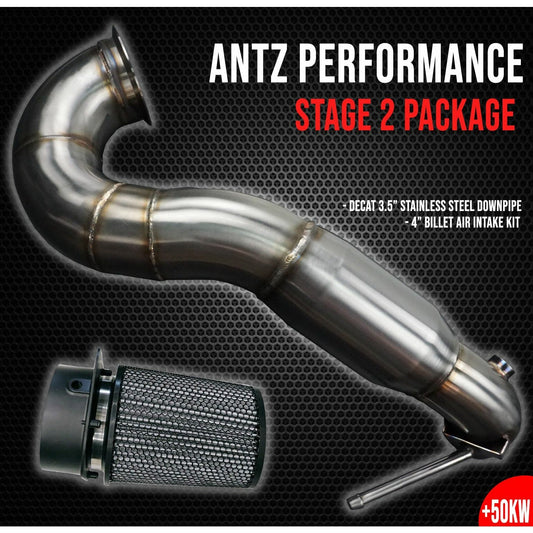 Mercedes Benz CLA45 A45 Stage 2+ Kit (Downpipe & Intake Combo) suits C117 W176 AMG 2013-2018