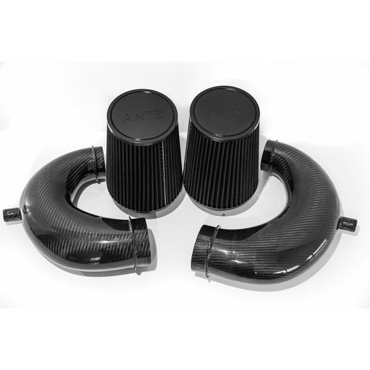 Mercedes Benz W205 C63 C63S M177 GLC63 3.5" Carbon Cold Air Intake Kit 2015 2016 2017 2018 2019 2020