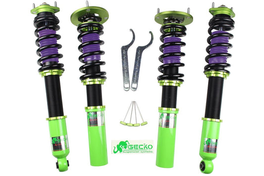 GECKO RACING COILOVER FOR 96~06 MITSUBISHI GALANT / LEGNUM / ASPIRE / VRG / VRM (FWD,4WD)GECKO RACING G-STREET COILOVER FOR 96~06 MITSUBISHI GALANT / LEGNUM / ASPIRE / VRG / VRM (FWD,4WD)