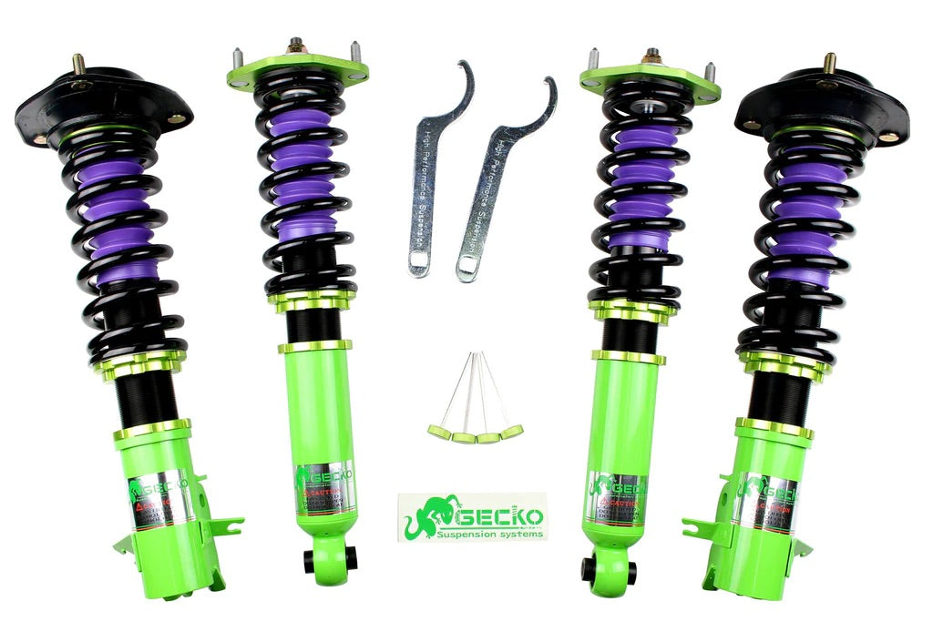 GECKO RACING COILOVER FOR 96~06 MITSUBISHI GALANT / LEGNUM / ASPIRE / VRG / VRM (FWD,4WD)GECKO RACING G-STREET COILOVER FOR 96~06 MITSUBISHI GALANT / LEGNUM / ASPIRE / VRG / VRM (FWD,4WD)