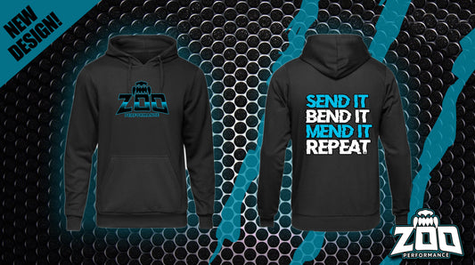 SEND IT, BEND IT, MEND IT HOODIE